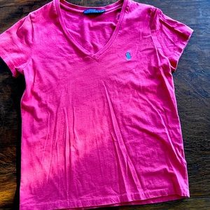 Polo Ralph Lauren size m short sleeve reddish maroon T-shirt